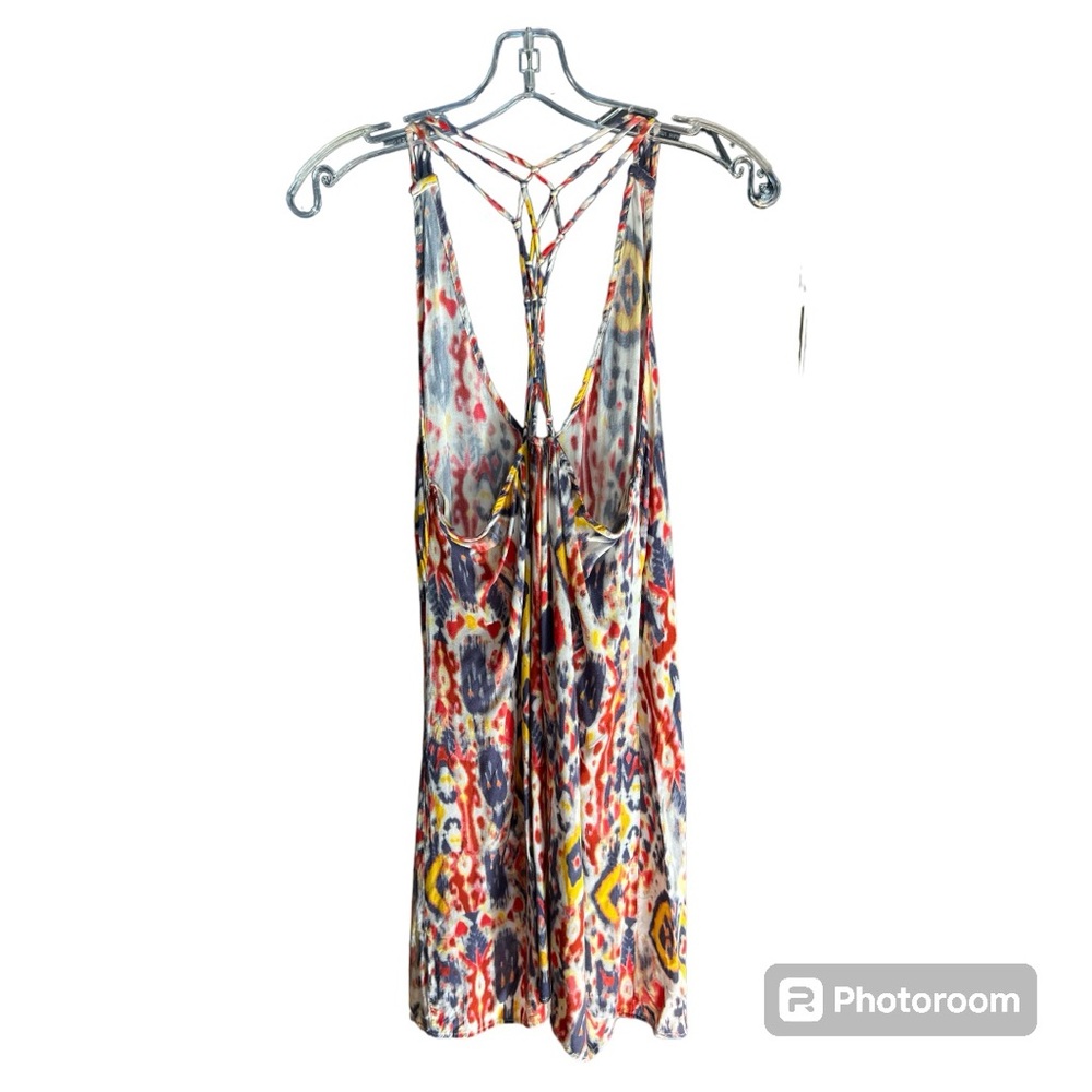 EUC Lovestitch macrame race back sundress size Medium - Picture 2 of 4